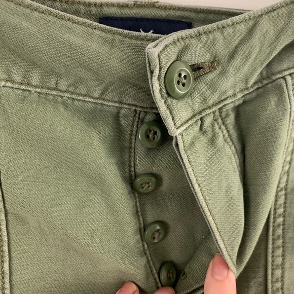 NWT American Eagle Green Cargo Skirt - Picture 4 of 7